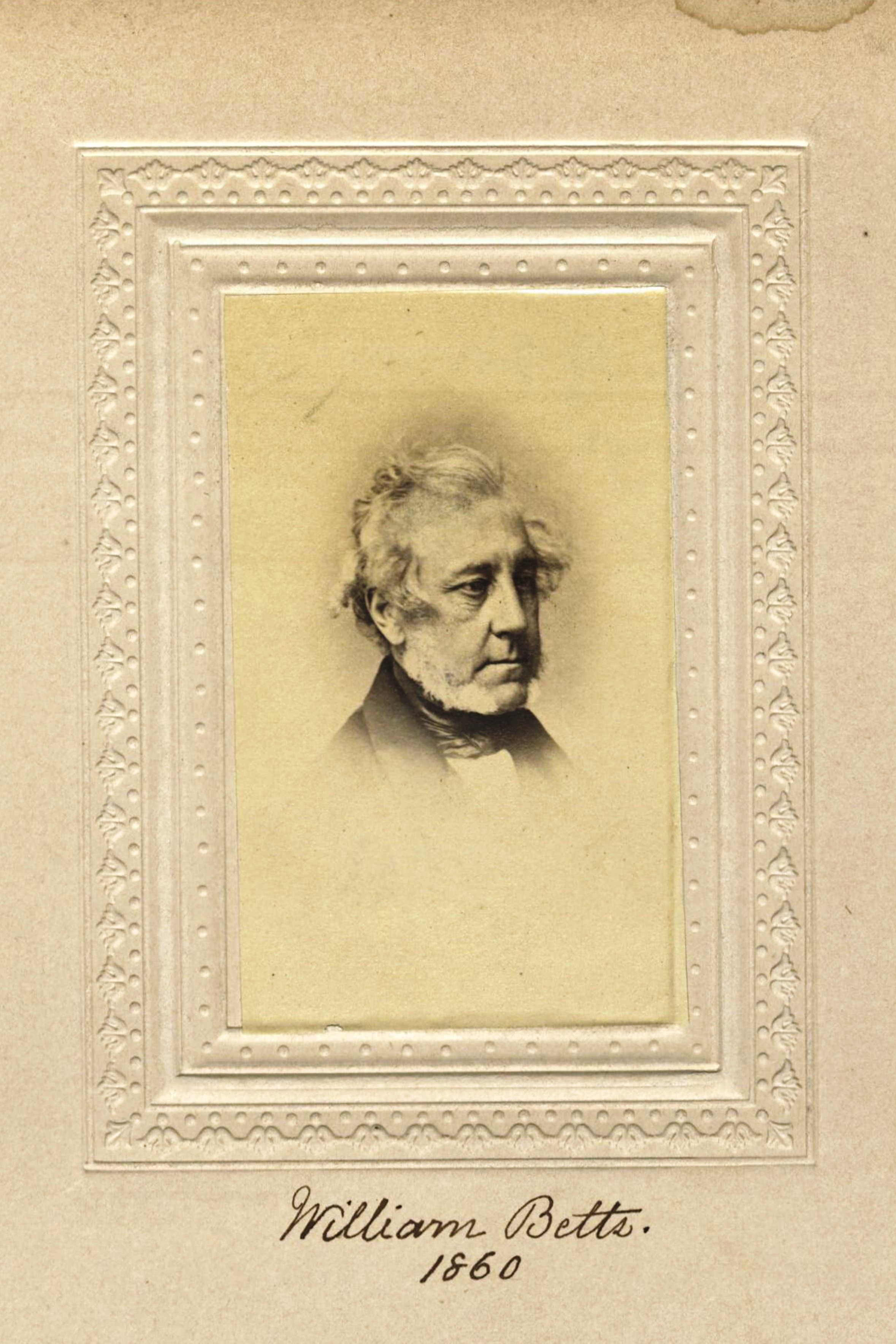 Member portrait of William Betts